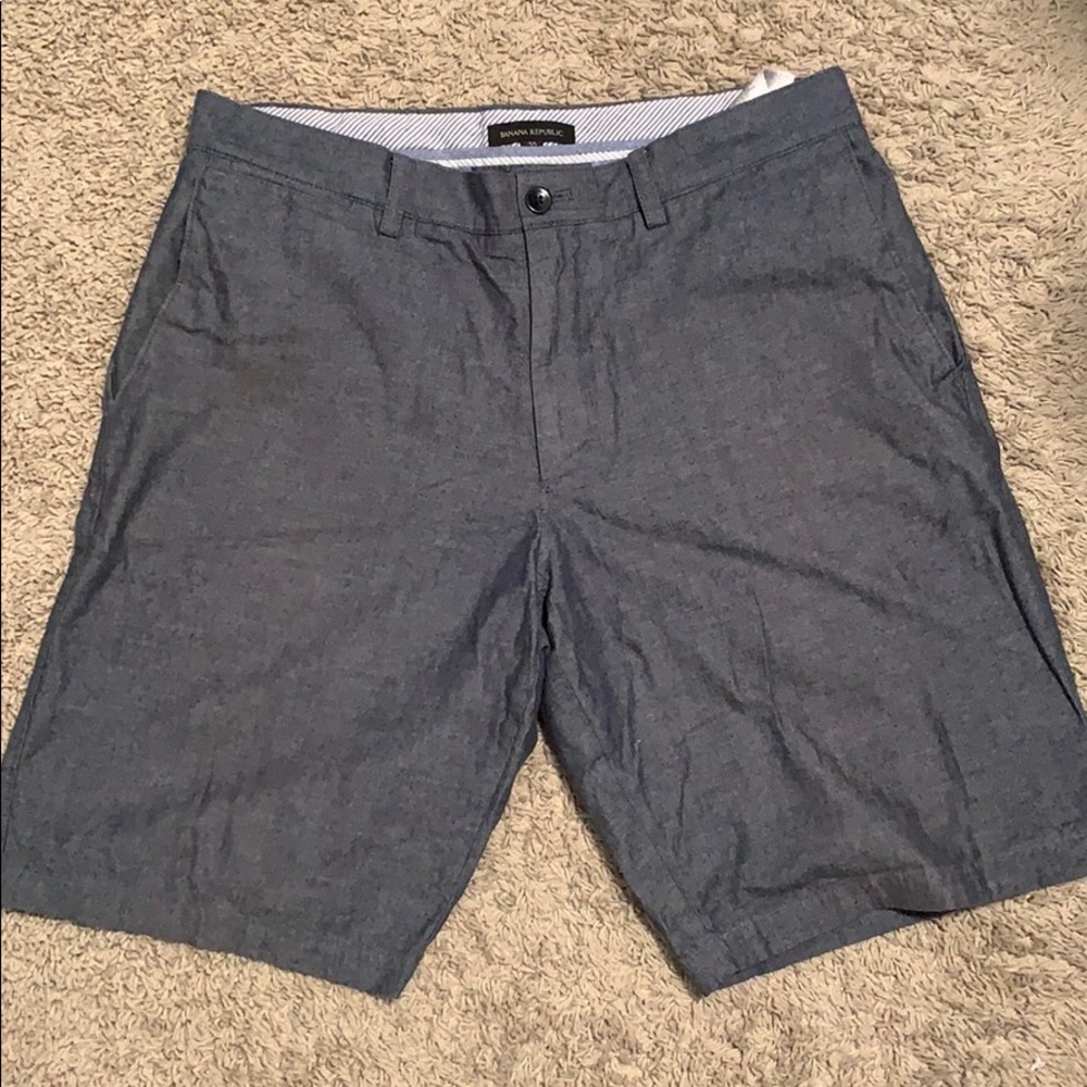 Gray blue Banana Republic Shorts